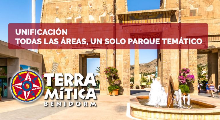 Composicion realizada en eipyc.com / foto de Terra Mitica Tour virtual. Logo de Terra Mitica Benidorm.