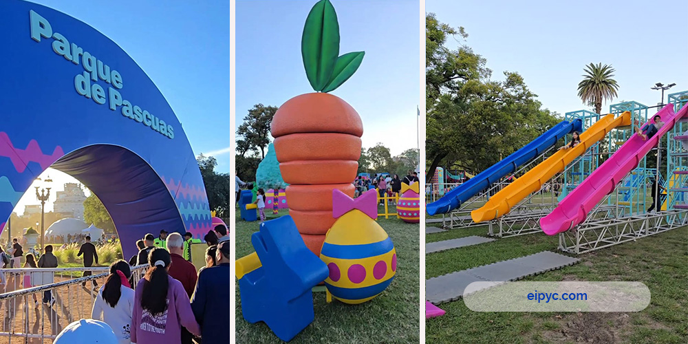 Parque de Pascuas en la ciudad de Buenos Aires, funciones al aire entre el sabado 12 y 13 de abril y del 17 hasta al 20 de abril de 2025 inclusive.